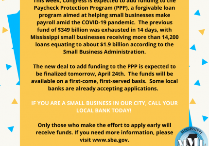 Small Business Owner Paycheck Protection Program